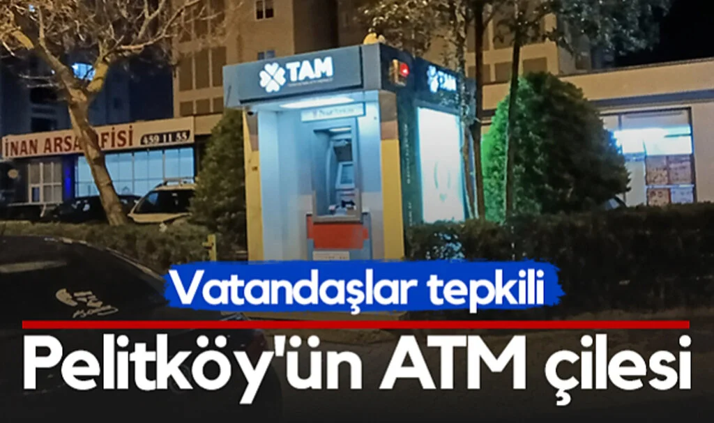 Pelitköy'ün ATM Çilesi! Vatandaşlar Tepkili
