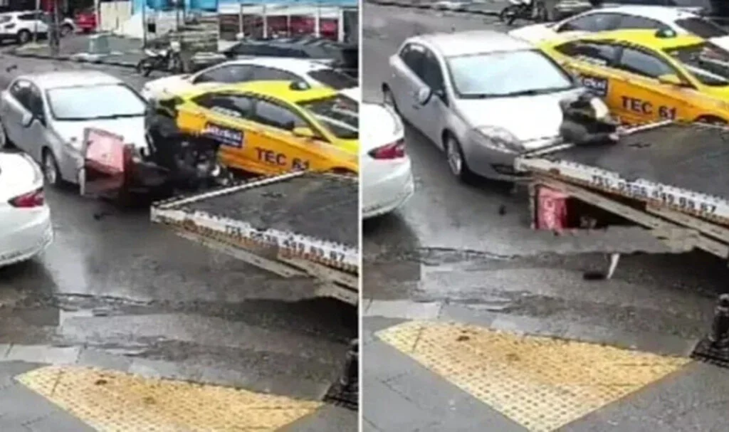 Pendik’te Dehşet! Kurye Trafikte Ezilmişti. Kurye Yaşadıklarını Anlattı