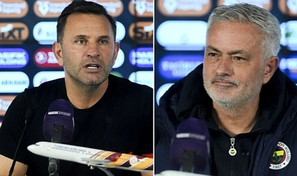 PFDK'dan Mourinho'ya 4 Maç, Okan Buruk'a 1 Maç Ceza
