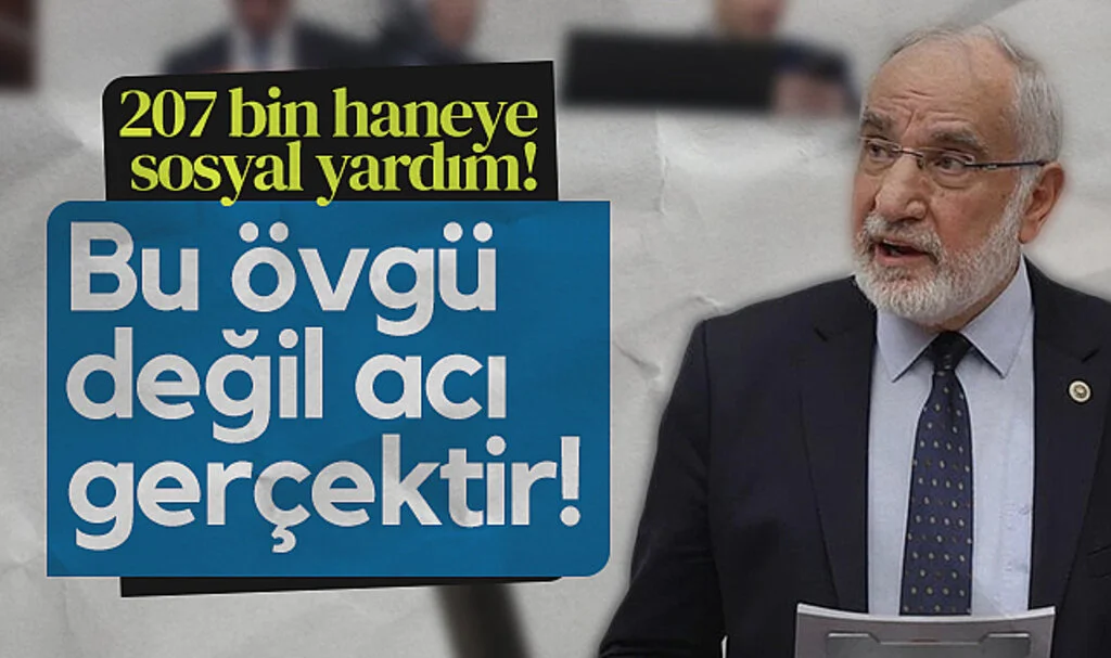 Saadet Partisi Samsun Milletvekili Mehmet Karaman: Bu övgü değil acı gerçektir!