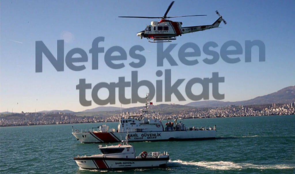 Samsun Açıklarında Gerçekleşen Tatbikat Nefes Kesti