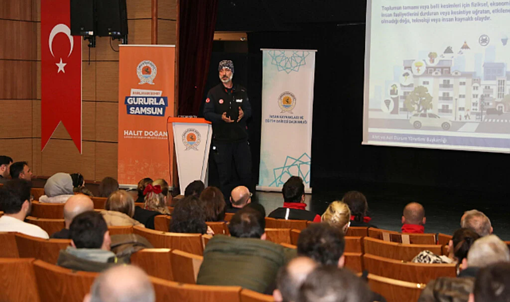 Samsun Büyükşehir 6 Şubat Deprem Şehitlerini Andı