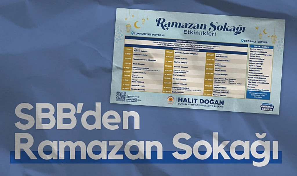 Samsun Büyükşehir Belediyesi'den Ramazan Sokağı
