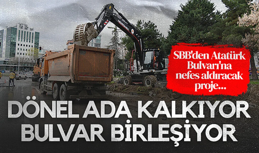 Samsun Büyükşehir Belediyesi'nden Atatürk Bulvarı'na nefes aldıracak proje