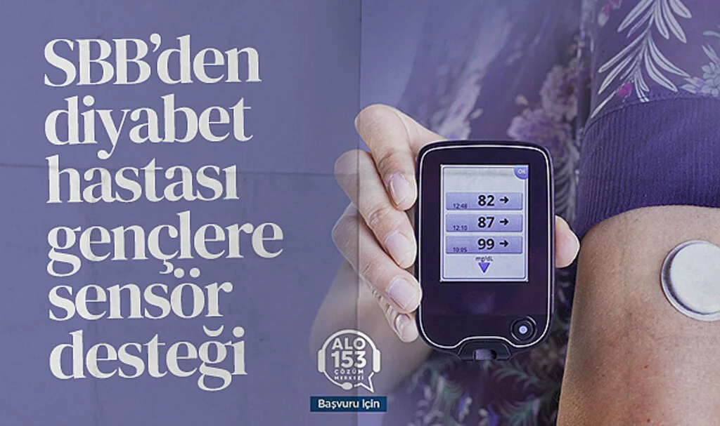 Samsun Büyükşehir'den Diyabet Hastası Gençlere Sensör Desteği