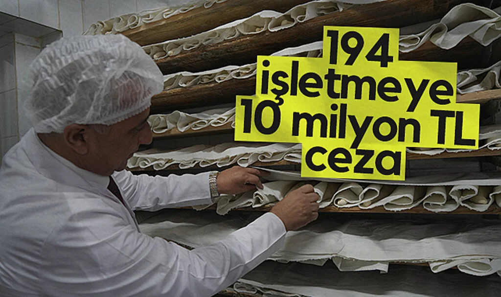 Samsun’da 194 İşletmeye 10 Milyon TL İdari Ceza Uygulandı