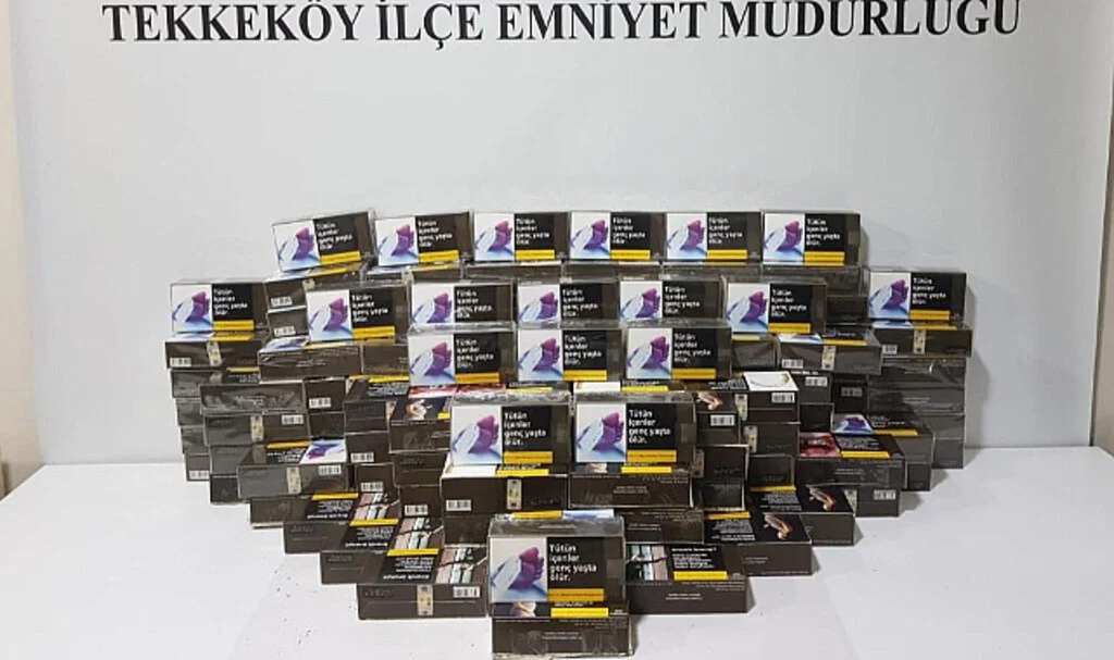 Samsun'da 20 Bin Kaçak Makaron Ele Geçirildi