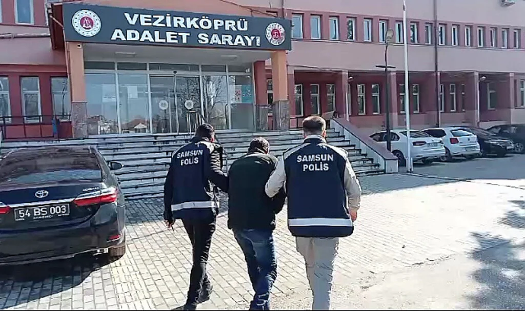 Samsun'da 25 yıl hapis cezası bulunan şahıs yakalandı