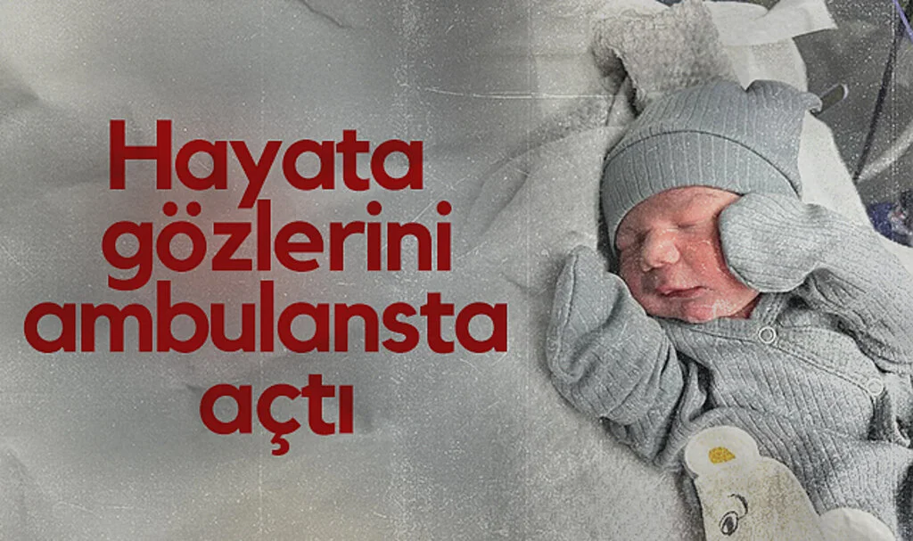 Samsun'da Ambulansta Doğum: Ahmet Bebek Hayata Ambulans İçinde Gözlerini Açtı