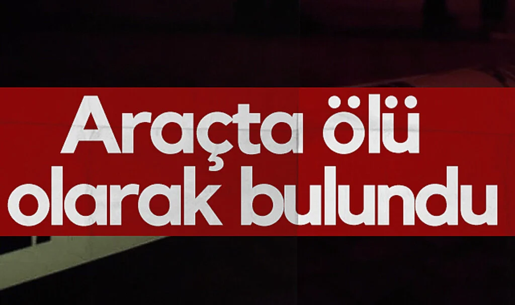 Samsun'da bir kişi aracında ölü bulundu