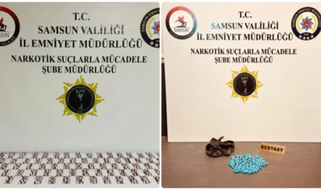 Samsun'da Büyük Operasyon: 1300 Adet Uyuşturucu Hap Ele Geçirildi