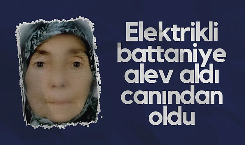 Samsun'da elektrikli battaniye alev aldı, yaşlı kadın hayatını kaybetti