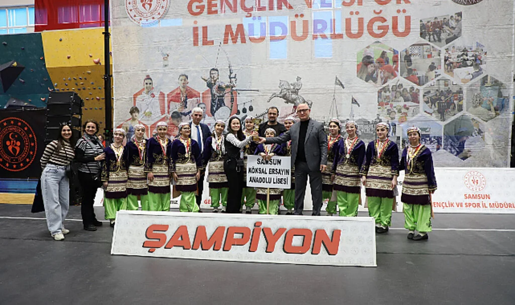 Samsun’da Halk Oyunları İl Birinciliği Heyecanı