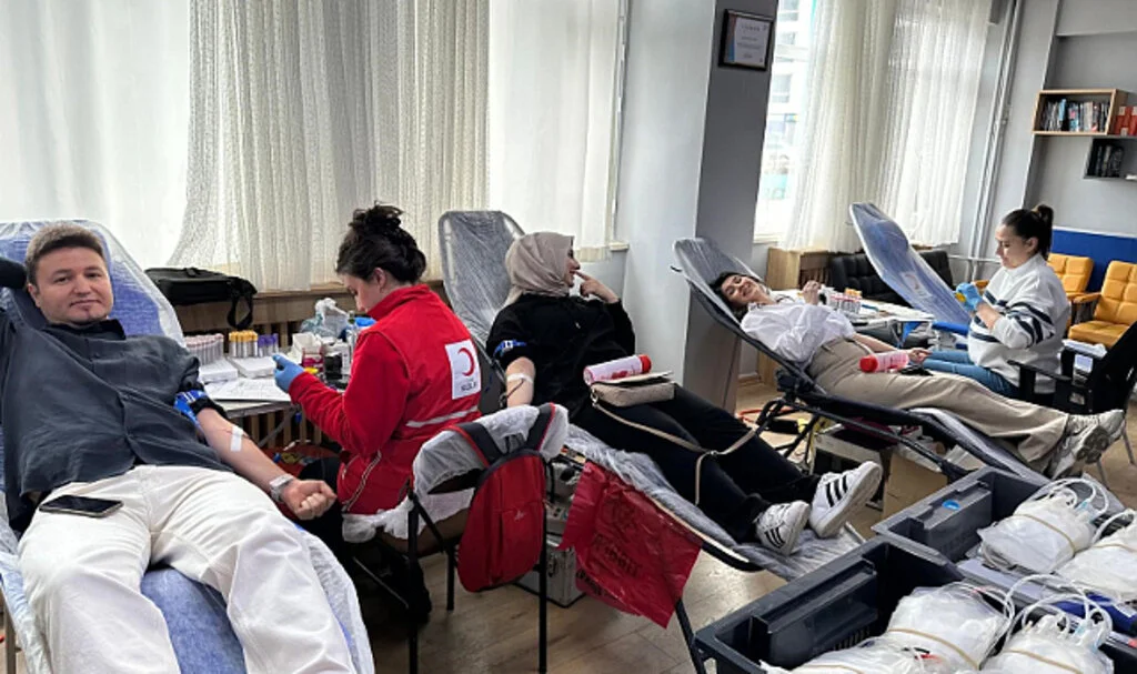 Samsun’da Kan Bağışı Kampanyası: 1 Günde 142 Ünite Bağışlandı