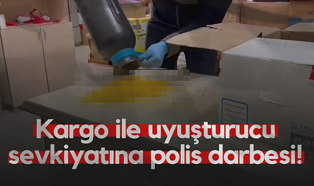 Samsun'da Kargo ile Uyuşturucu Sevkiyatına Polis Darbesi!