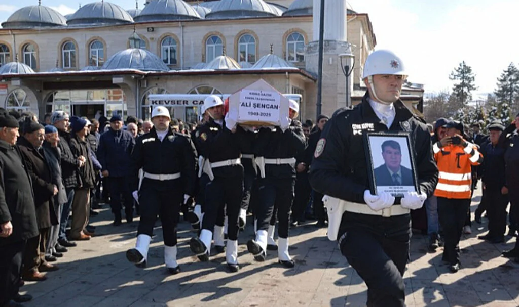 Samsun’da Kıbrıs Gazisi Ali Şencan Son Yolculuğuna Uğurlandı