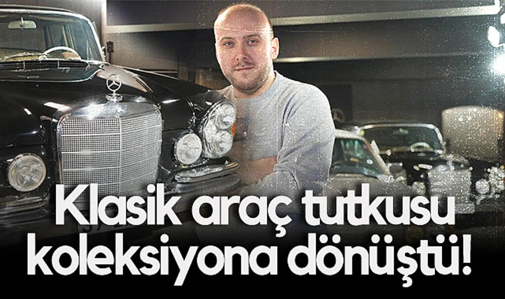 Samsun'da Klasik Araç Tutkusu Koleksiyona Dönüştü! 