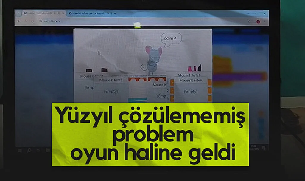 Samsun'da Lise Öğrencileri Çözülemeyen Problemi Oyuna Dönüştürdü