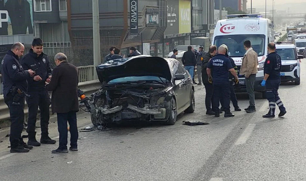 Samsun’da Ocak Ayında 920 Kaza: 1 Ölü, 524 Yaralı!