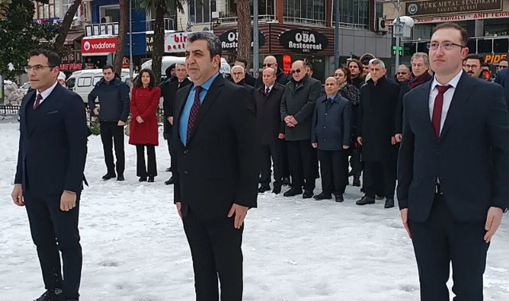 Samsun’da Vergi Haftası Töreni Atatürk Anıtı’nda Gerçekleşti