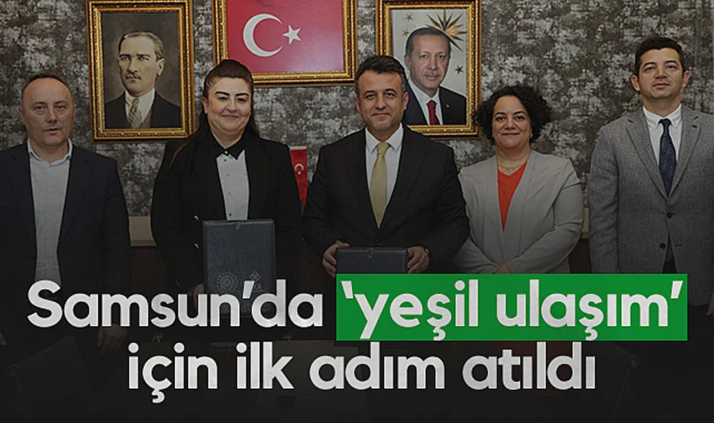 Samsun’da Yeşil Ulaşım Hamlesi: 175 Otobüs Elektrikli Olacak!