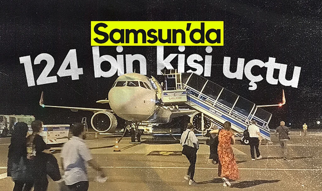 Samsun'dan Ocak ayında 124 bin kişi uçtu