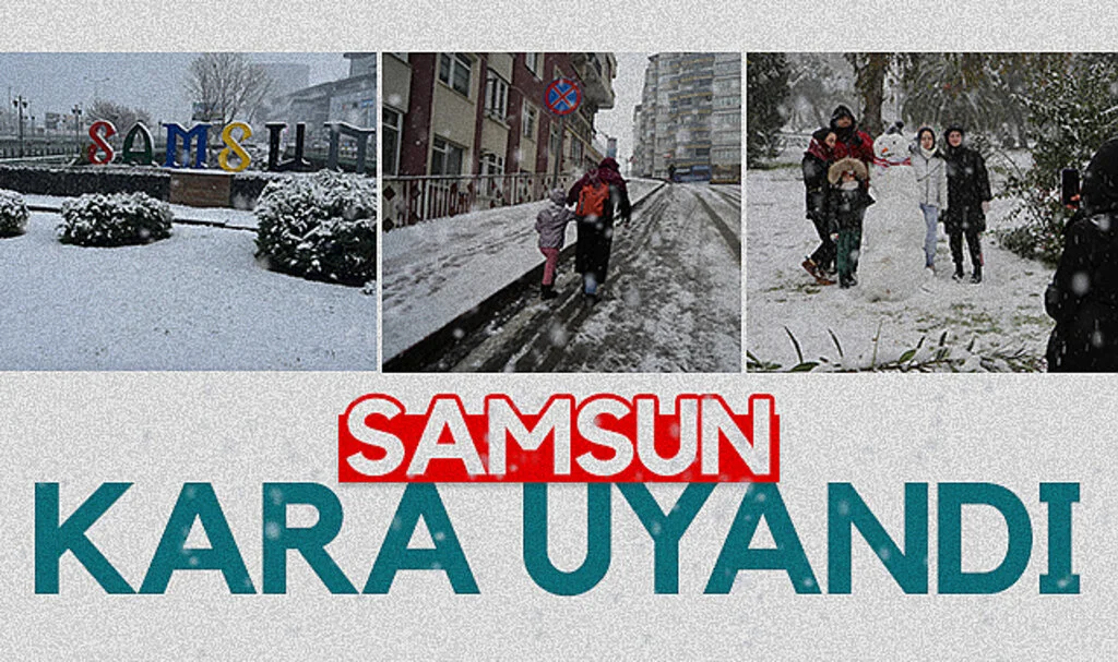 Samsun Kara Uyandı