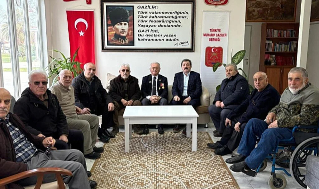 Samsun Valisi Tavlı, Gazilerle Bir Araya Geldi