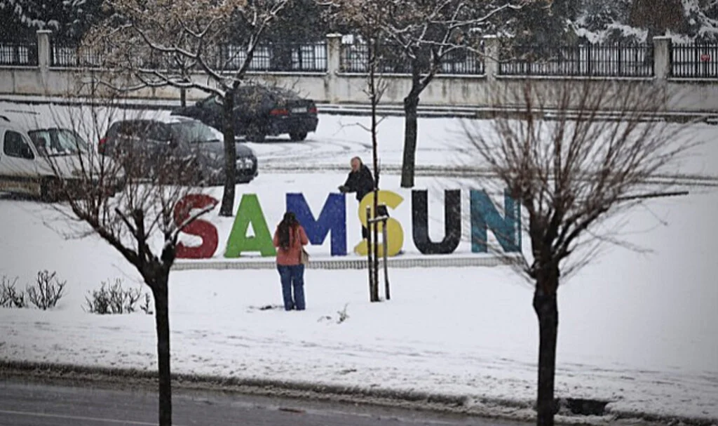 Samsun ve Batı Karadeniz'de Kar Yağışı Artacak