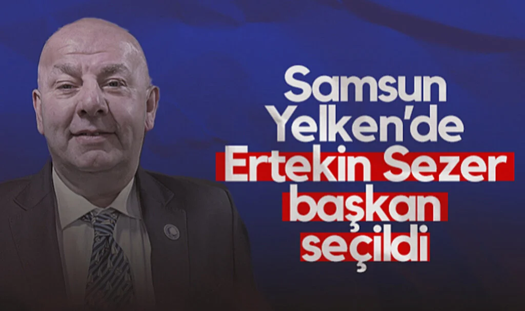 Samsun Yelken Spor Kulübü'nde Ertekin Sezer Başkan Seçildi