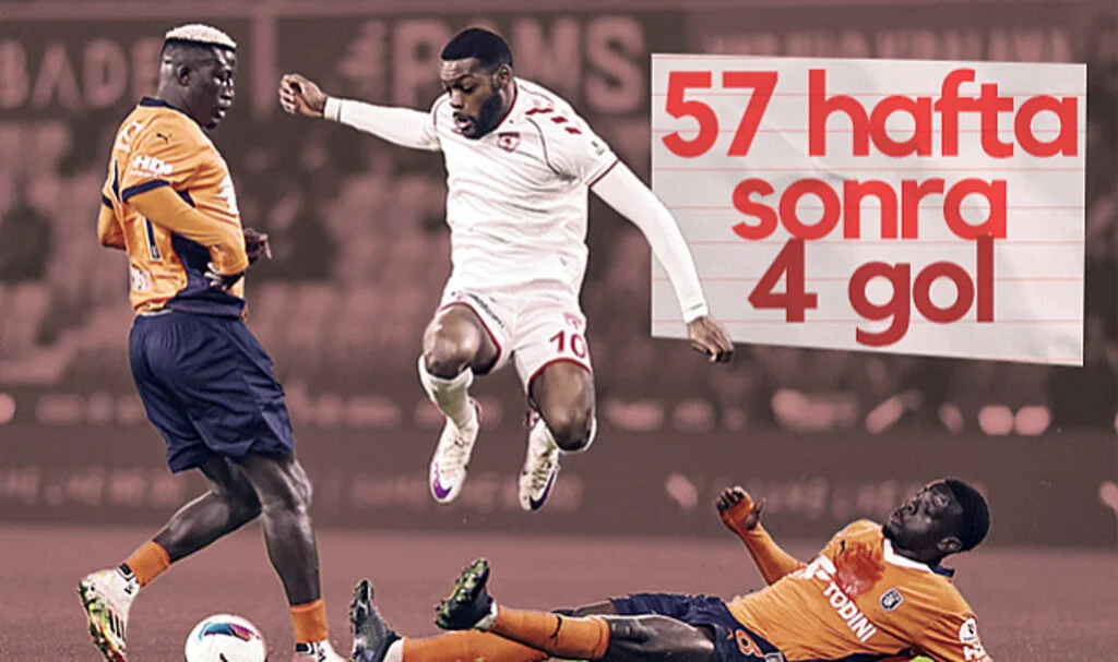 Samsunspor 57 Hafta Sonra 4 Gol Yedi