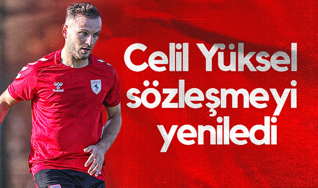 Samsunspor, Celil Yüksel ile Sözleşme Yeniledi