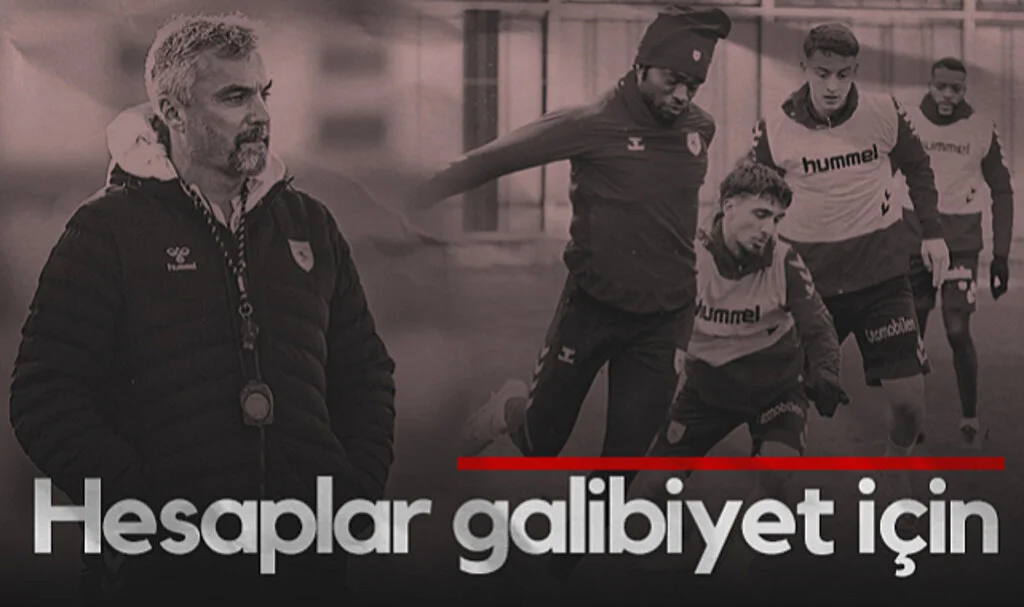 Samsunspor'da Hesaplar Galibiyet İçin