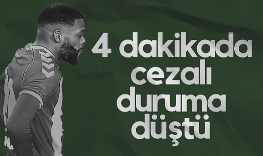 Samsunspor'da Ntcham Şoku! 4 Dakikada Cezalı Duruma Düştü...