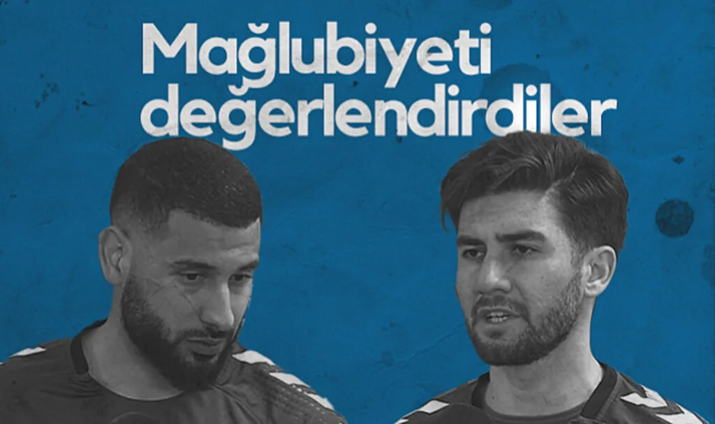 Samsunspor'da Soner Aydoğdu ve Bennasser Mağlubiyeti Değerlendirdi