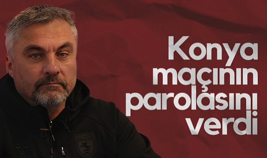 Samsunspor'da Thomas Reis, Konyaspor Maçının Parolasını Yazdı