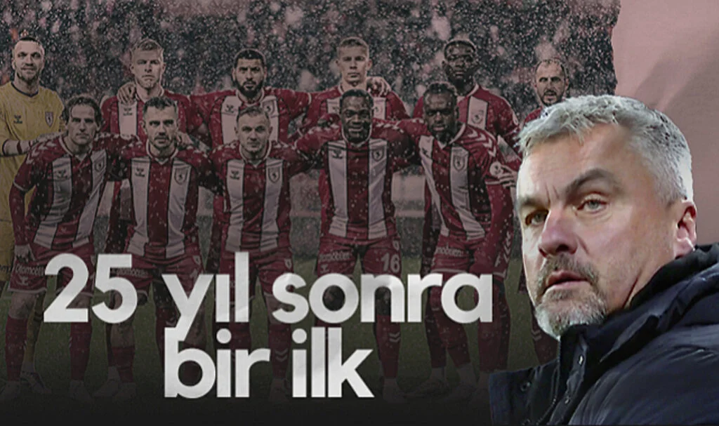 Samsunspor'dan 25 Yıl Sonra Bir İlk