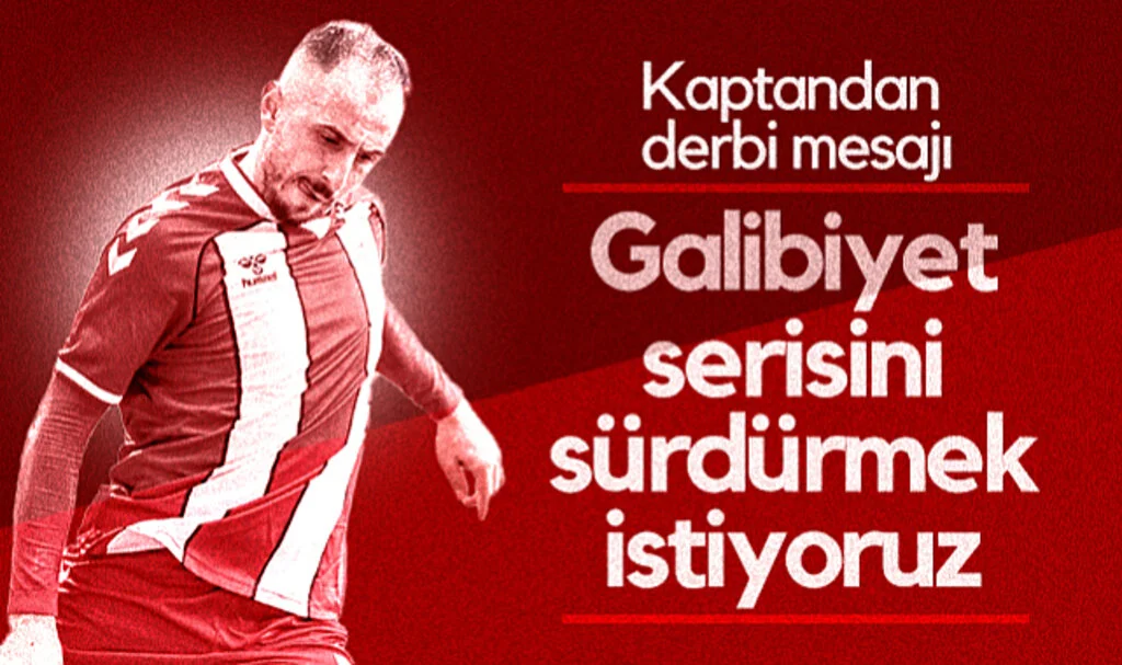 Samsunspor Kaptanı Zeki Yavru'dan Derbi Mesajı: "Galibiyet Serisini Sürdürmek İstiyoruz"