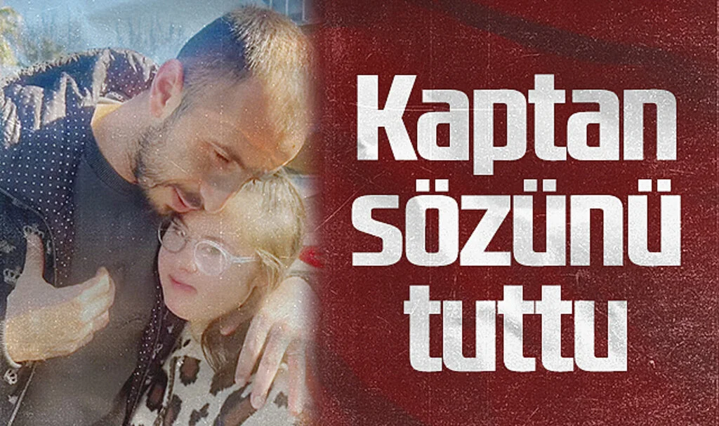 Samsunspor Kaptanı Zeki Yavru Sözünü Tuttu! Golü Minik Ecrin’e Armağan Etti