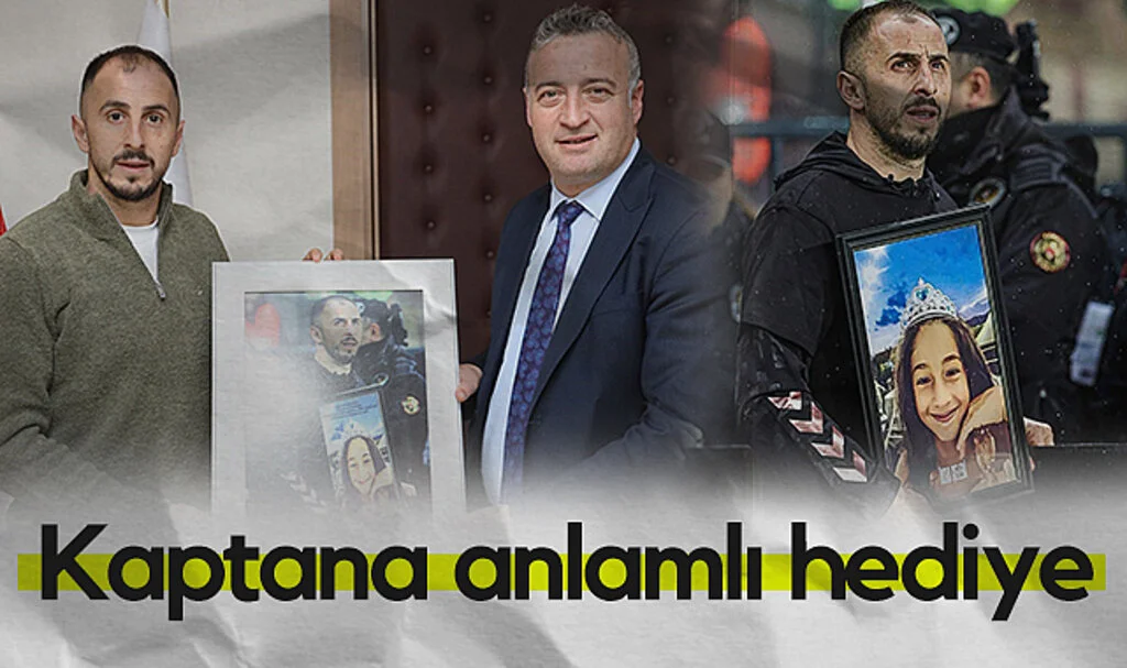 Samsunspor Kaptanı Zeki Yavru'ya Anlamlı Hediye