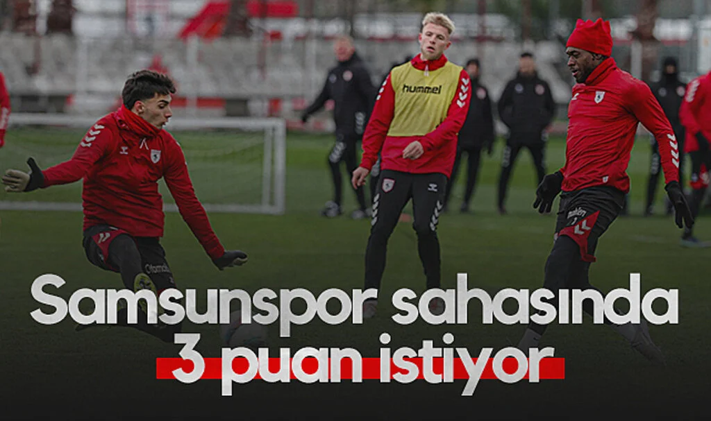 Samsunspor, Karadeniz Derbisinde Sahasında 3 Puan İstiyor