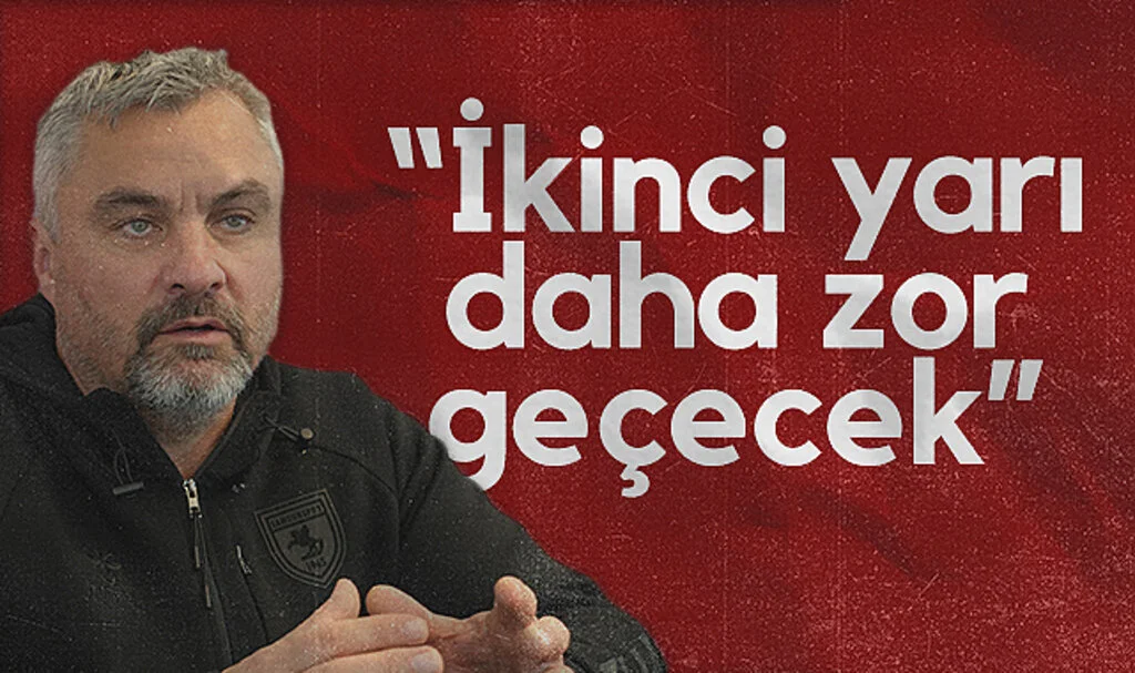 Samsunspor Teknik Direktörü Thomas Reis: İkinci Yarı Daha Zor Geçecek, Hatalarımızı Düzeltmeliyiz