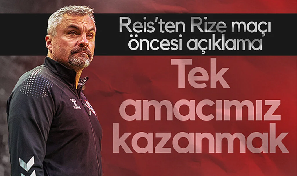 Samsunspor Teknik Direktörü Thomas Reis: "Tek Amacımız Rizespor Karşısında Kazanmak"
