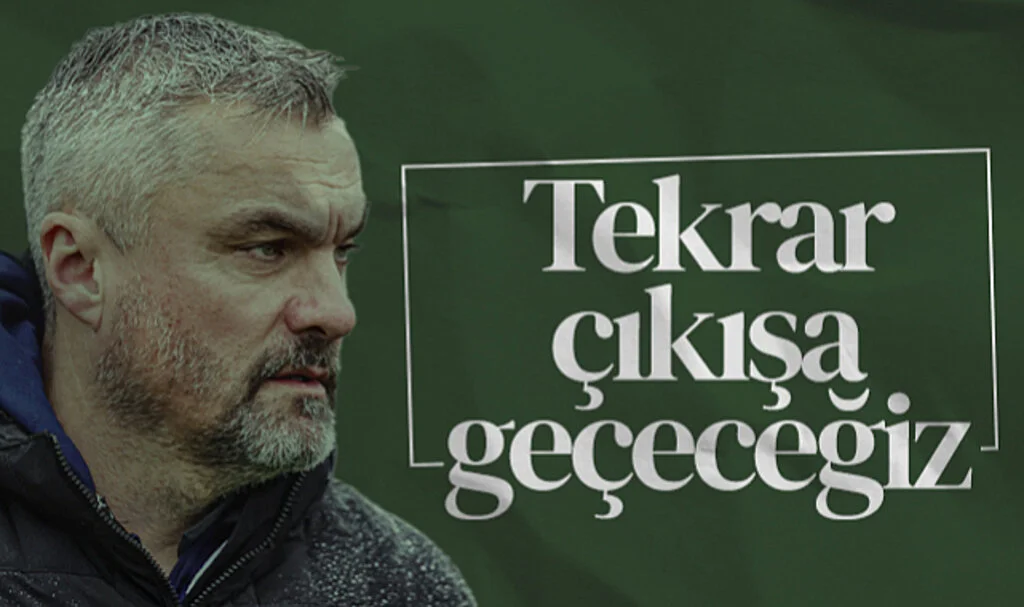 Samsunspor Teknik Direktörü Thomas Reis: Tekrar Çıkışa Geçeceğiz