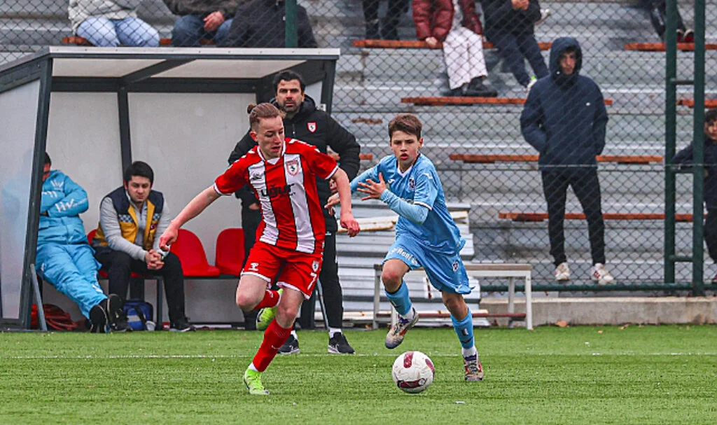 Samsunspor U14, Trabzonspor U14 ile 1-1 Berabere Kaldı