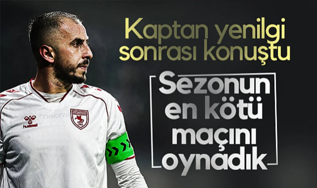 Samsunspor'un Kaptanı Zeki Yavru Mağlubiyeti Değerlendirdi: Sezonun En Kötü Maçını Oynadık