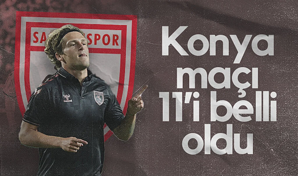 Samsunspor'un Konyaspor Maçı İlk 11'i Belli Oldu!