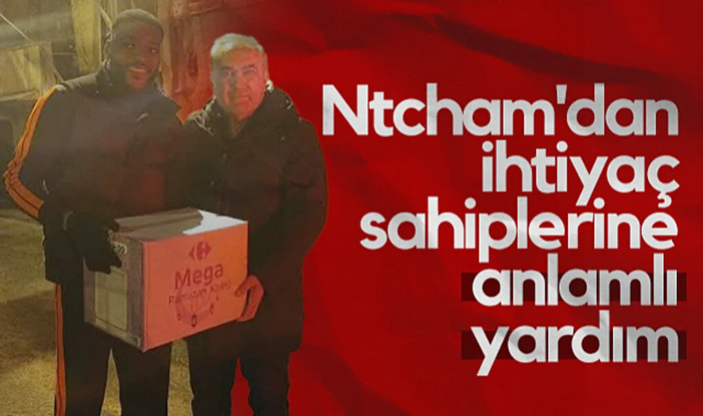 Samsunsporlu Ntcham'dan İhtiyaç Sahiplerine Anlamlı Yardım