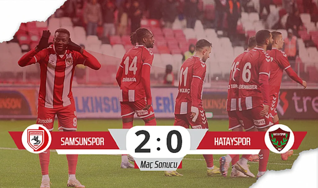 Son Dakika! Samsunspor: 2 - Hatayspor: 0 (Maç Özeti)