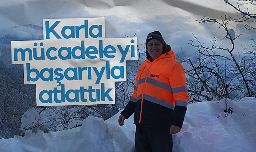 Terme Belediye Başkanı Şenol Kul: Karla mücadeleyi başarıyla atlattık